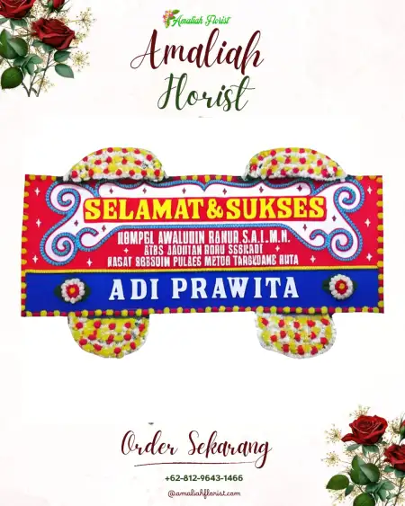 Papan Bunga Ucapan Selamat MAJENE