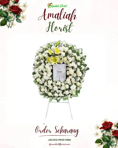 Krans Bunga Duka MAJENE